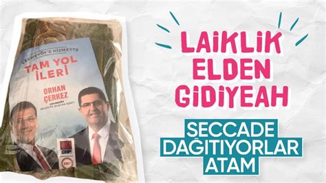 CHP İstanbulda seccade dağıtmaya başladı